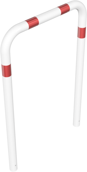 Abweisebügel Ø 76 x 2,6 mm ohne Querholm zum Einbetonieren - Art.Nr. 475_10B