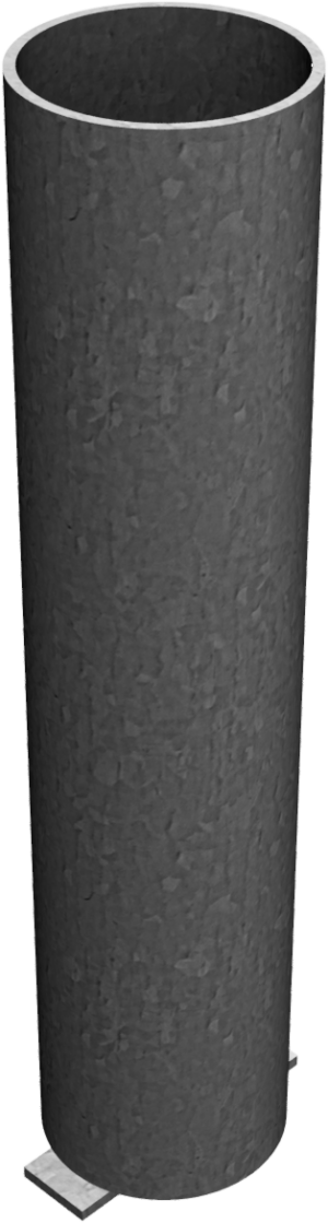 Bodenhülse für Ø 60 / Ø 76 mm Pfosten - Art.Nr. 476_10