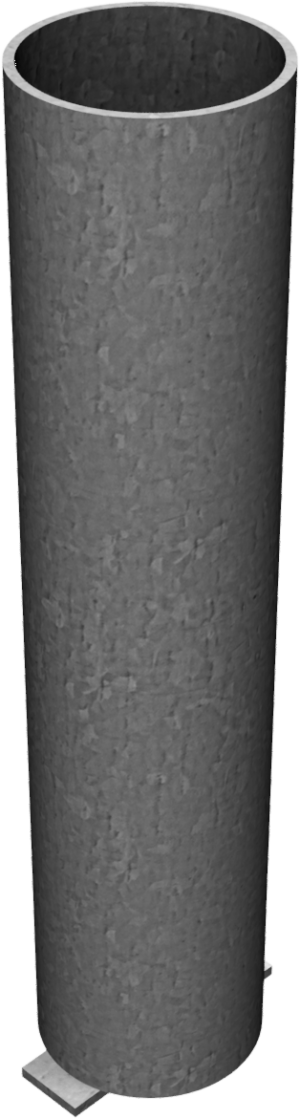 Bodenhülse für Ø 60 / Ø 76 mm Pfosten - Art.Nr. 476_40