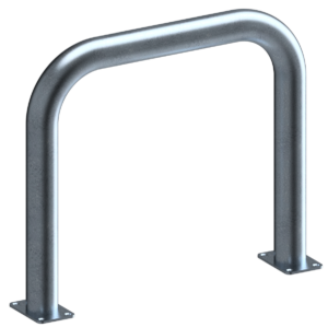 Rammschutzbügel Ø 76 x 2,6 mm ohne Querholm für Dübelbefestigung - Art.Nr. 477_05P