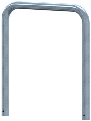 Abweisebügel Ø 76 x 2,6 mm ohne Querholm zum Einbetonieren Gesamtbreite: 1000 mm Gesamthöhe: 1000 mm feuerverzinkt - Art.Nr. 477_06
