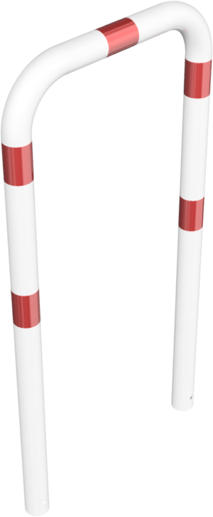Abweisebügel Ø 76 x 2,6 mm ohne Querholm zum Einbetonieren - Art.Nr. 477_08B