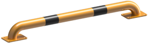 Rammschutz-Bügel Stahlrundrohr Ø 60 mm für Dübelbefestigung Gesamtlänge: 1000 mm - Art.Nr. 477_35BG