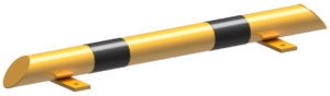 Rammschutz-Balken Stahlrundrohr Ø 76 mm für Dübelbefestigung - Art.Nr. 477_42BG