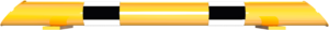 Rammschutz-Balken Stahlrundrohr Ø 76 mm für Dübelbefestigung - Art.Nr. 477_42BG – Bild 2