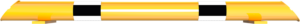 Rammschutz-Balken Stahlrundrohr Ø 76 mm für Dübelbefestigung - Art.Nr. 477_43BG – Bild 2