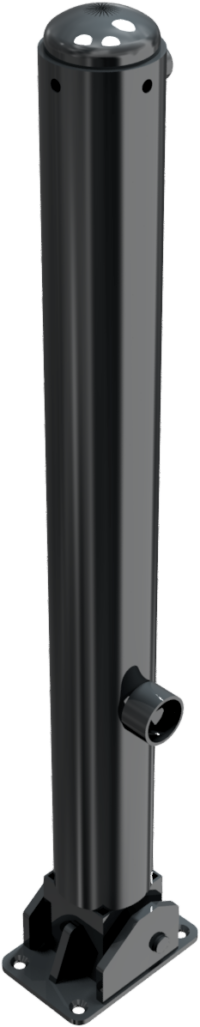 Absperr-Stilpfosten Serie 480B Ø 82 mm - Art.Nr. 480FUB