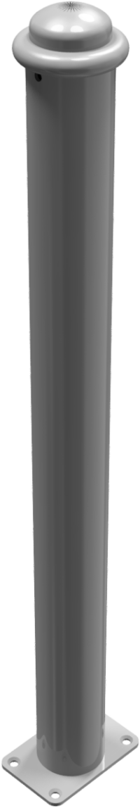 Absperr-Stilpfosten Serie 481B Ø 82 mm - Art.Nr. 481PB