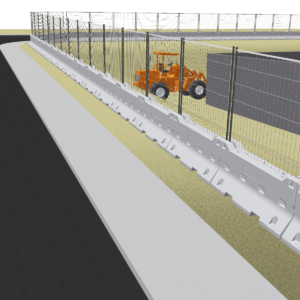 Betonleitwand SET 1 - Art.Nr. 3F200-SET1S