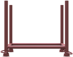 Stapelpalette 0,90m x 0,70m x 0,70m - Art.Nr. 50100-0 – Bild 2