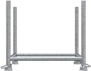 Stapelpalette 0,90m x 0,70m x 0,70m - Art.Nr. 50102-0 – Bild 2
