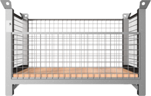 GS geprüfte Palette 1,05 m x 0,68 m DP Flachpaletten geeignet - Art.Nr. 50118-3 – Bild 2