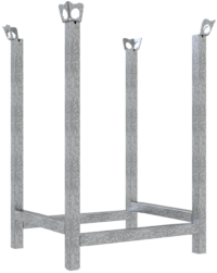 Stapelpalette 0,68m x 0,52m x 0,90m für Gerüstböcke und Schaltafeln - Art.Nr. 50140V