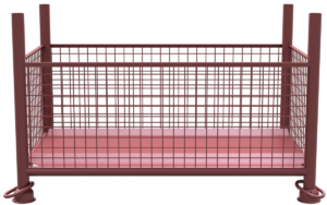 Gitterboxpalette 1,30m x 0,70m x 0,50m - Art.Nr. 50300-0 – Bild 2